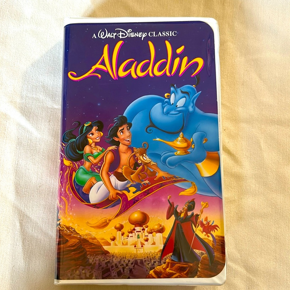 Disney Aladdin Vintage VHS No.1662
